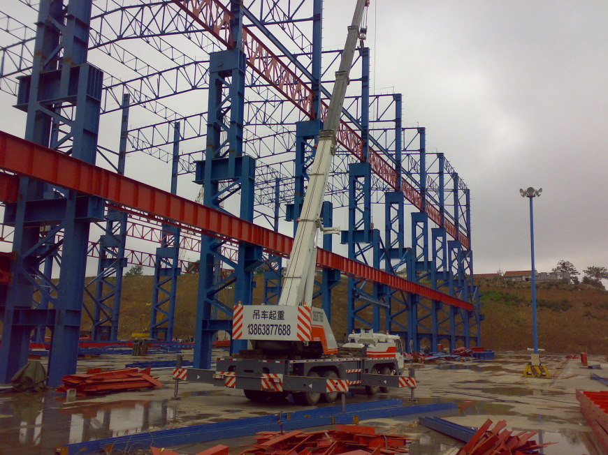 煙臺(tái)大宇造船3ds車間吊裝