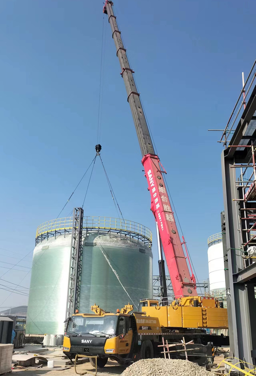 2023年萬華熱電脫硫塔